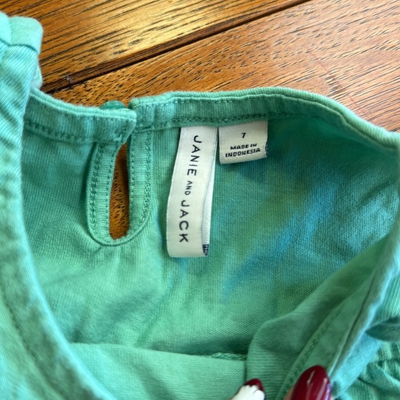 Janie & Jack Tank Top Ruffle Tiered Lace Trim - Picture 2 of 5